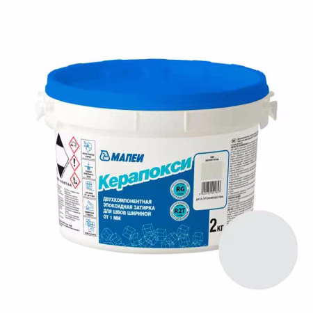 Фуга эпоксидная MAPEI Керапокси 110 Манхэттен 2000 2 кг. РФ