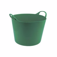 Ведро гибкое (зеленое), круглое 40 л. РФ