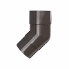 Колено трубы 135° ТехноНиколь ПВХ, темно-коричневый