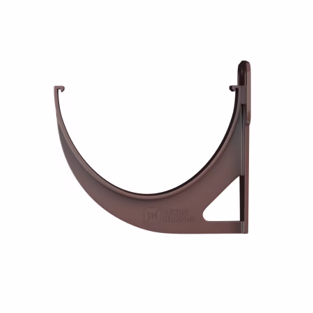 Кронштейн желоба ТехноНиколь ПВХ, коричневый