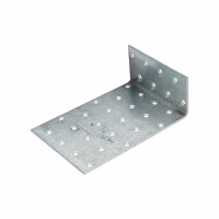 Уголок крепежный анкерный 40х80х40 мм KUL белый цинк STARFIX Россия (SMP-40516-1)