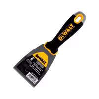 Шпатель малярный 76мм (3'') нерж. сталь с мягкой рукояткой. DEWALT. /2-139/