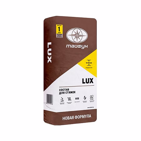 Стяжка LUX М150 (слой 10-100мм), 25кг. РБ