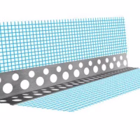 Угол алюм. с Полоцкой сеткой 0,2х17х17мм. 3,0м перфорированный. РБ