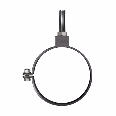 Хомут трубы универсальный ТехноНиколь ПВХ L=140мм, черный