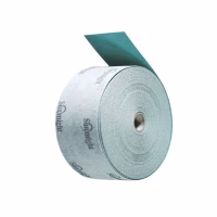 Бумага наждачная на пленке под липучку Р150 115 мм. (5 метров) зеленая SunMight Южная Корея (11409)