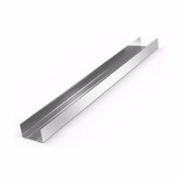 Профиль UW 3000x75x40x0.6 мм Скайпрофиль для гипсокартона направляющий (ПН),  РБ