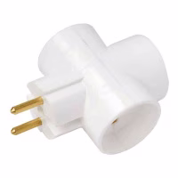 Разветвитель 3-местный (б/з, 16А, 250В), арт.РВ16-378 (Беларусь)