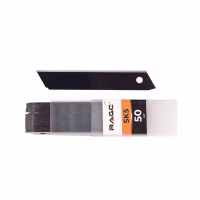 Лезвия для ножа 18мм (50шт) 7 сегментов, черные. Vira. Китай (831551) 