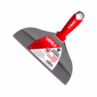 Шпатель фасадный 254мм (10'') нерж. сталь с прорезиненной рукояткой. LEVEL5. Польша /5-146/