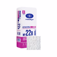 ТАЙФУН МАСТЕР № 22В "Шуба" Белая. Штукатурка защитно-отделочная финишная 25кг. РБ