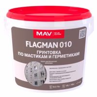 Грунтовка MAV Flagman 10 (ВД-АК-10) по мастикам и герметикам, 11л/12кг. РБ