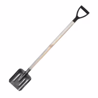 Лопата совковая из рельсовой стали с черенком. Длина 1480 мм. РФ.