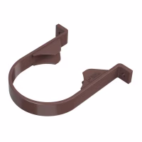 Хомут трубы ТехноНиколь ПВХ, коричневый