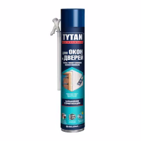 Пена монтажная TYTAN "Для окон и дверей" бытовая всесезонная 750 мл. РФ