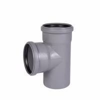 Тройник ПП 87° d110х110мм OSTENDORF для внутренней канализации