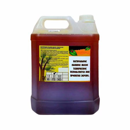 Льняное масло техническое 5 л. РБ.