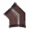 Угол желоба 135° ТехноНиколь ПВХ, коричневый