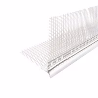 Профиль-капельник ПВХ с сеткой 2,5м. открытый с защитной лентой Profigips. Польша