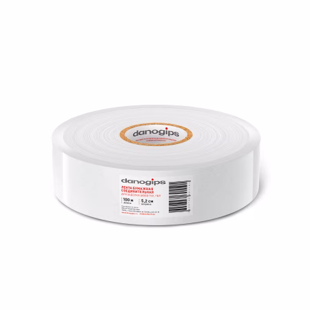 Лента бумажная для швов 52мм х 100м Danogips. РФ
