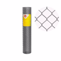 Сетка рабица оцинкованная D=1,6мм. яч. 50х50мм. 1,8х10м. Украина