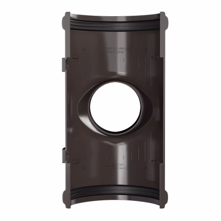 Воронка желоба ТехноНиколь ПВХ, темно-коричневый