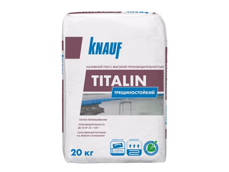 Самонивелир Knauf Титалин 20кг РФ