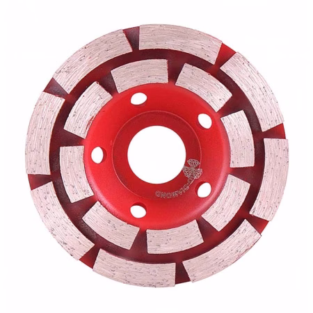 Чашка алмазная 100мм. по бетону и камню. Двухрядная Сегмент TCW150 Hilberg. Китай