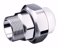 Муфта ПП комбинированная разборная с наружной резьбой d20х1/2мм FIRAT, Турция