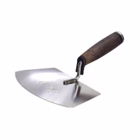 Шпатель для набора смеси bucket scoop с хаммером ручка кожа vintage /125120-HLS/ Olejnik