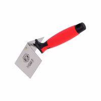 Кельма для внутренних углов из нерж. стали 75x110 мм, двухкомп. ручка /122507-2K/ Olejnik