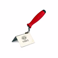 Кельма  60x80х0,5мм из нерж. стали для внешних углов двухкомп. ручкой. Olejnik. РП /122609-2K/