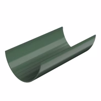 Желоб ТехноНиколь ПВХ, зеленый, глянец, 1.5м.