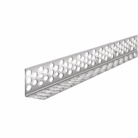 Угол 2,5м 0,44x30х30мм. Перфорированный алюм. с тиснением. ПрофиГипсБел. Польша