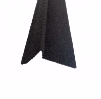 Планка торцевая правая ТехноНиколь с гранулятом 75*25*65*5*1250мм, черный