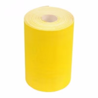 Бумага наждачная жёлтая Р180 115мм. 1рул=5м.п. Китай. [060047]