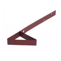 Снегозадержатель ТехноНиколь для мягкой кровли, красный (RAL 3009)