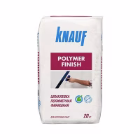Шпатлевка Полимер Финиш полимерная финишная. Белая Knauf 20 кг. РФ 
