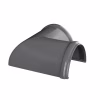 Угол желоба 90° ТехноНиколь ПВХ, серый