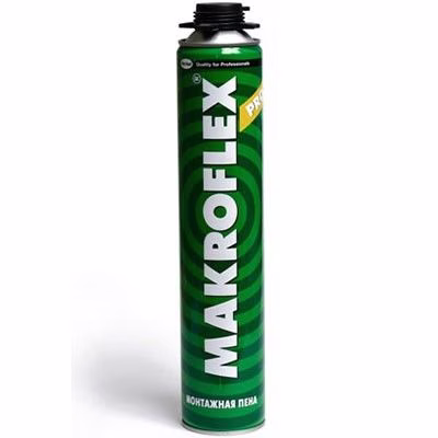 Пена монтажная Makroflex PU PRO под пистолет 750 мл. Эстония