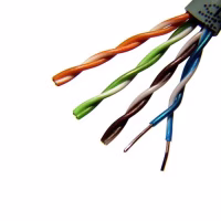 Кабель U/UTP Cat.5e 4х2х0,52 PVC (витая пара). Серый. РБ