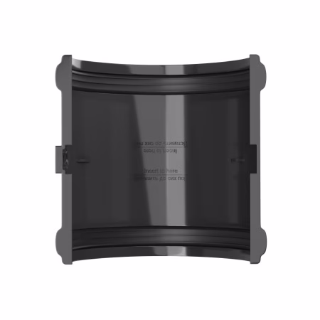 Соединитель желоба ТехноНиколь ПВХ, черный