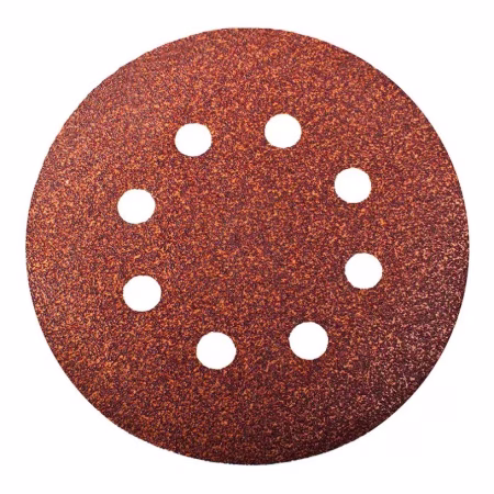 Круг шлифовальный БАЗ под липучку D225 P60 8отв. РФ.