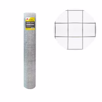 Сетка сварная оцинкованная LIHTAR D 0,8мм. яч. 12,7мм. рулон 1х5м. Китай