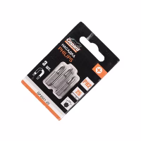 Насадка крестообразная PH2 25мм 3шт, (GP3501-25), GEPARD