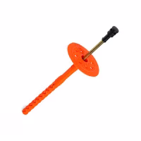 Дюбель для теплоизоляции с удл.зоной с мет. гвоздем 10 х 140мм. с термозаглушкой DTM-UZ+GT-MT. РБ.