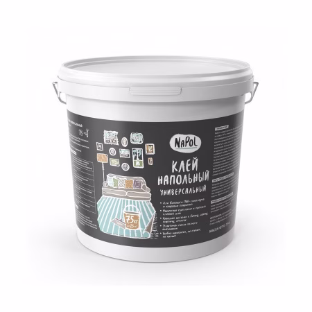 Клей «NaPol» КНУ напольный универсальный 7.5 кг, РБ