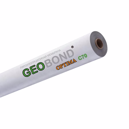 Плёнка пароизоляционая Geobond optima C70 подкровельная (70м.кв) ширина 1,6м. РФ