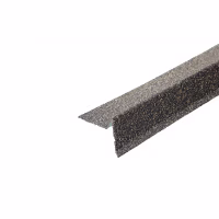 Планка торцевая ТехноНиколь с гранулятом 75*25*65*5*1250мм, серо-голубой