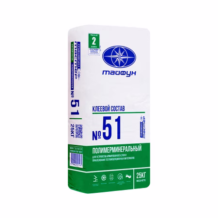 Защитный состав Тайфун-Мастер № 51 в системе утепления 25 кг, РБ